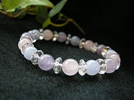 Amazon | ローズクォーツ と ブルーレース＆ ラベンダーアメジスト